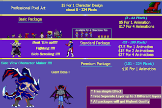create professional pixel sprite sheet