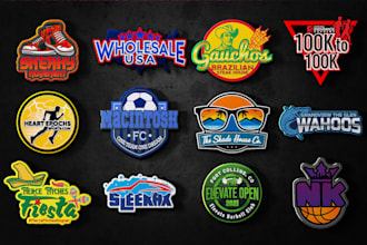 do modern sports events and fitness business logo design in 12hr