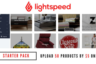 listing and editing products for lightspeed pos