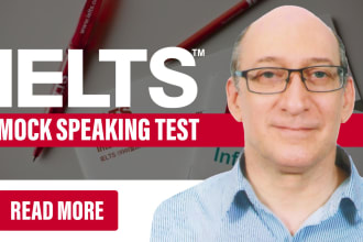 provide an authentic mock ielts speaking test with feedback