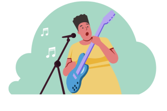 create flat vector illustration for your web and app