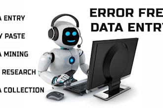 do error free data entry with professional ai