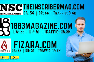 publish articles on theinscribermag, fizara, 1883magazine with dofollow backlink