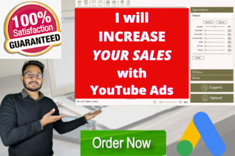 create youtube advertising ads promotion campaign with leads