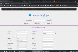 create asp dot net website with ms sql database