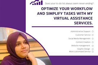 be your virtual assistant for website management and admin support