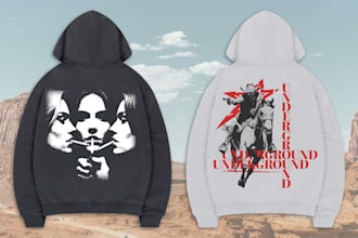 custom exclusive urban streetwear design for your brand