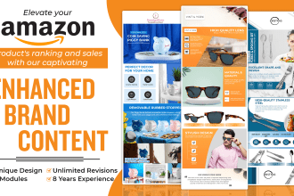 design amazing amazon product listing images infographic