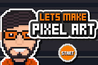 make 8bit pixel art for you