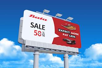 create billboard, vinyl banners, yard signs, and roll up banner designs