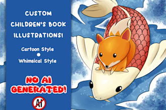 illustrate childrens picture book for self publishing