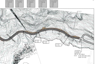 do topographic survey, road alignment and cross section