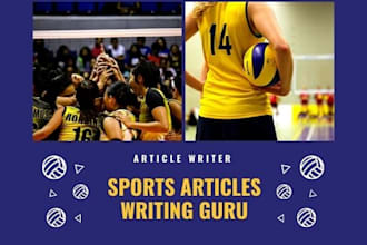 write a viral sports blog or article for you