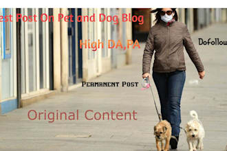 write a guest post on dogs blog da40