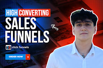 build your sales funnels, landing page, sales page
