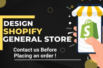 develop single product store or shopify dropshipping website