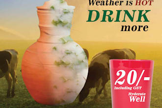 create corporate ads for digital  and print media