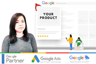 professionally create standard google shopping campaigns