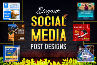 design editable canva facebook instagram social media posts