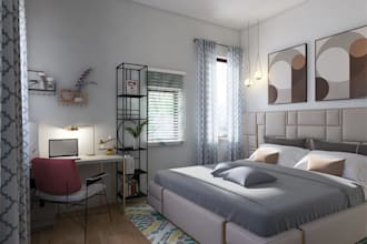 do interior decoration and will  provide mood board