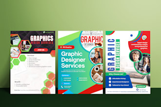 design a business, unique and beautiful flyer