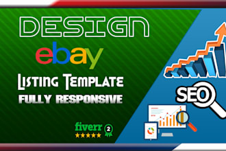 design ebay store, ebay listing template, ebay shop design