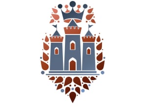 be design unique modern coats of arms logo in illustrator