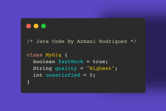code a java program for you