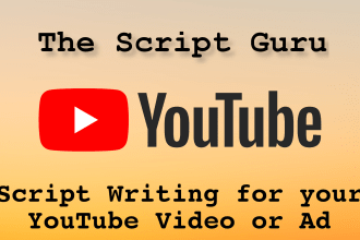 write your youtube video script