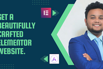 design beautifully crafted elementor wordpress website
