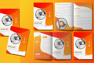 design corporate bifold, trifold, flyer, brochure, annual report and leaflet