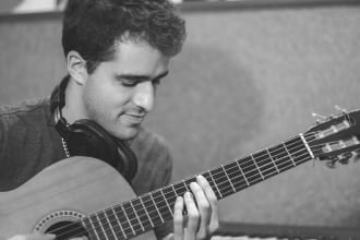 record a guitar in tango or argentine folklore style