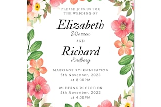 design your invitations to special events
