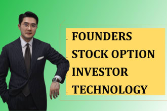draft founders agreement and stock option contract