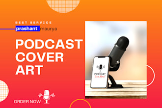 design awesome spotify podcast cover art