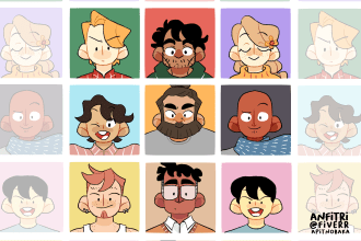 draw icon thumbnails or various picrews with my style