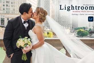do lightroom wedding photo editing and culling