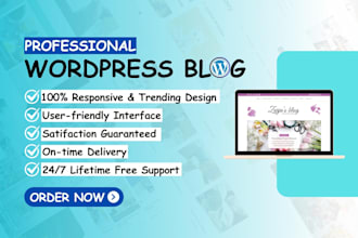 build a cost effective wordpress blog with excellent design