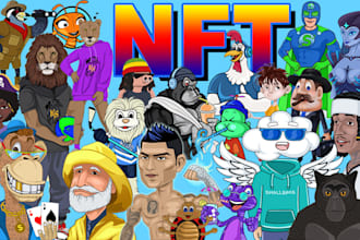 create nft character design