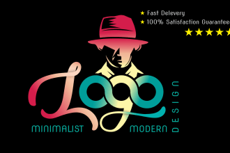 do modern minimalist logo design or redesign
