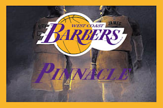 create a professional lakers with your name