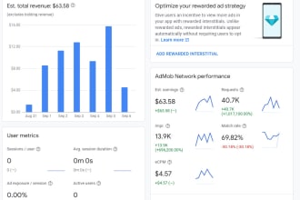 manage app, game monetization and promotions, 30 days