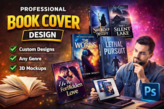 design unique and professional book cover
