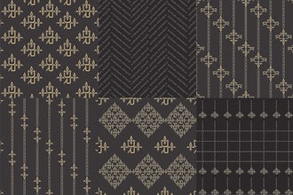 design luxury logo monogram seamless prints