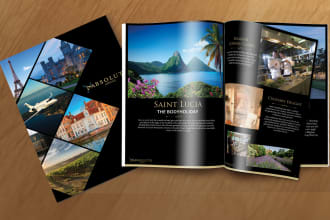 design professional brochure, flyer, booklet, catalog