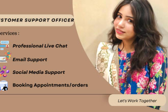 be your live chat support agent for your business