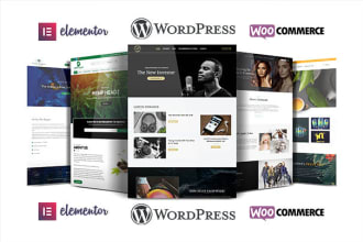 build modern and responsive wordpress website design