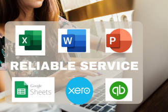 do data entry, admin support, and accounting support