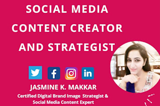 professionally curate exclusive content  for social media