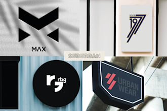 design urban apparel streetwear fashion boutique clothing logo